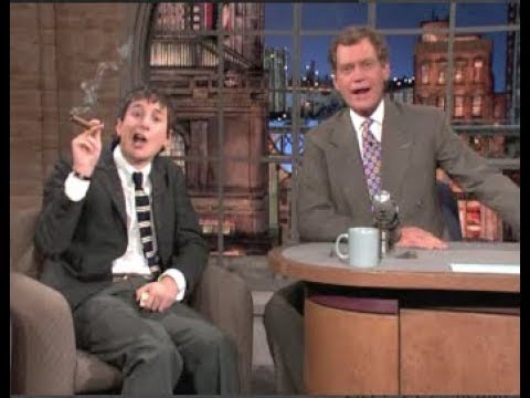 Harmony Korine - Late Show With David Letterman