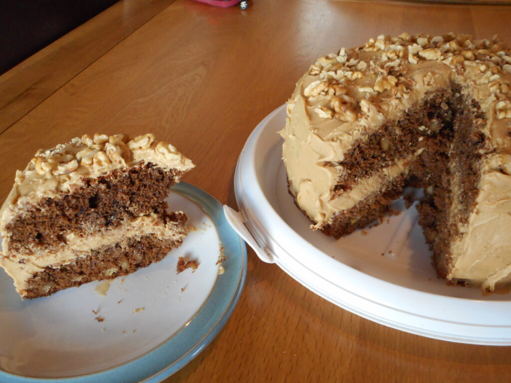  2016 02 18 Coffee & Walnut Cake, Trimingham