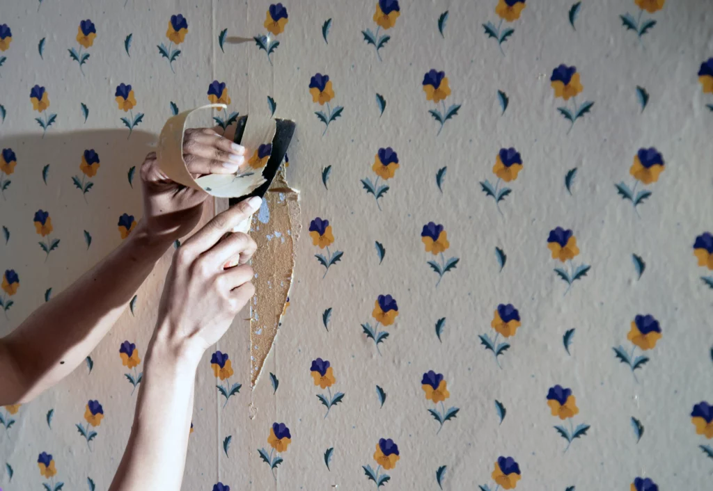 How To Remove Wallpaper Floral Print