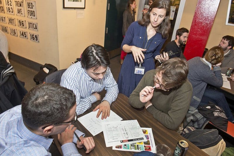 17. Participating in Trivia Nights