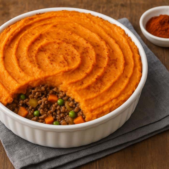 8. Sweet Potato Shepherd's Pie
