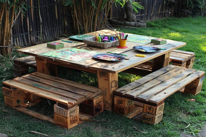17. Pallet Furniture