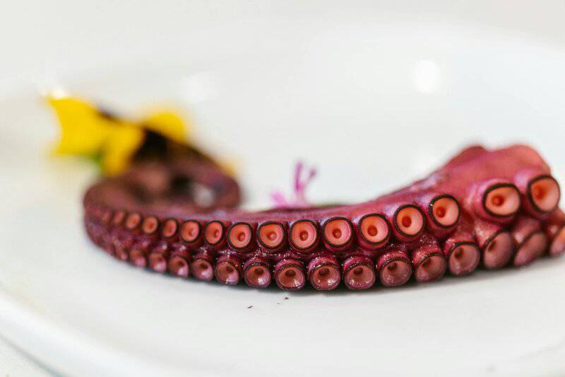 4. Charred Octopus with Lemon and Olive Oil