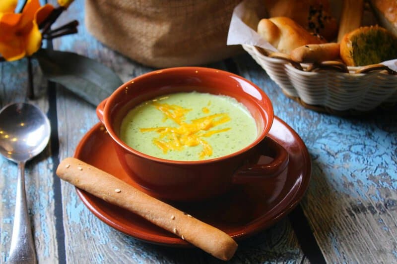 14. Broccoli Cheddar Soup