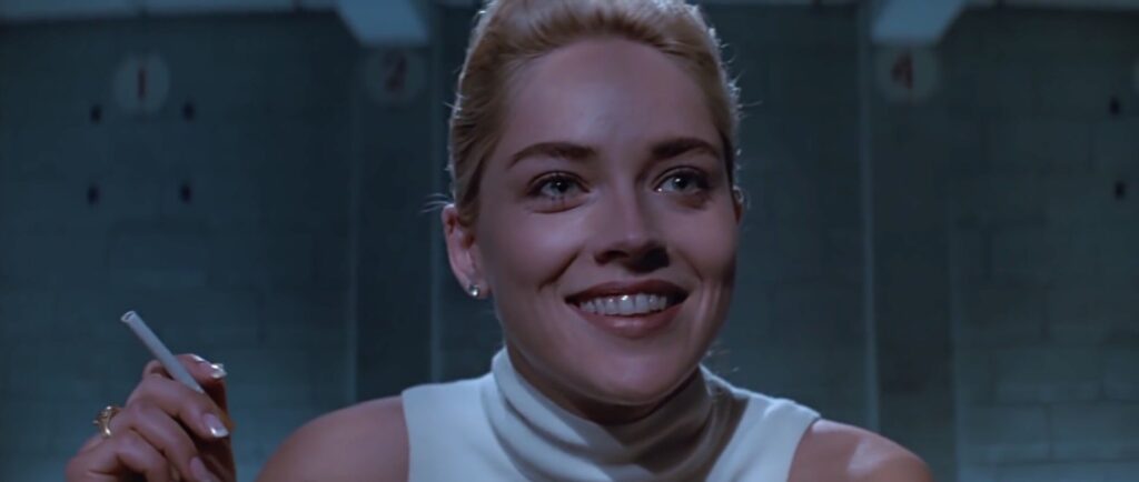 Sharon Stone Als Catherine Tramell In Basic Instinct Paul Verhoeven