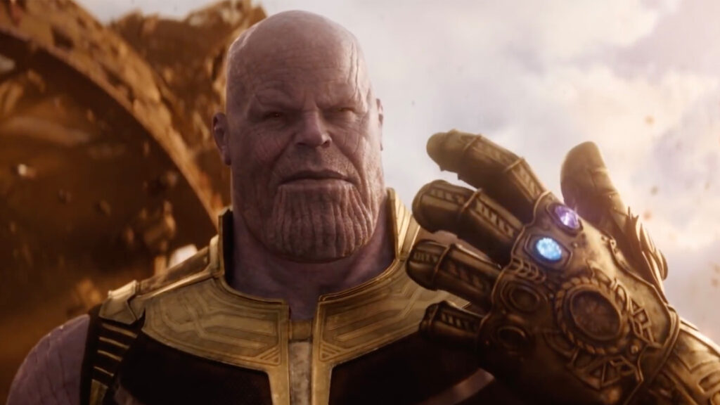 Still Of Thanos From Avengers Infinity War