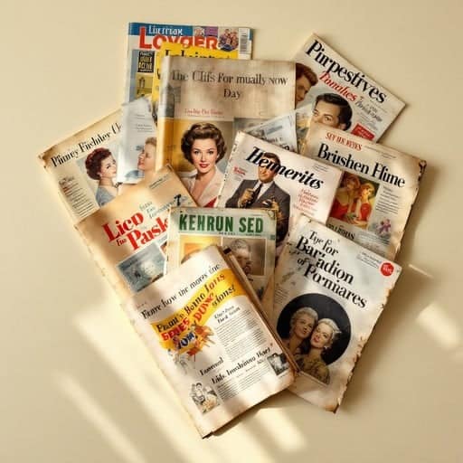 6. Old Magazines