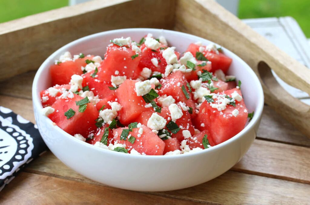 Watermelon Salad 9