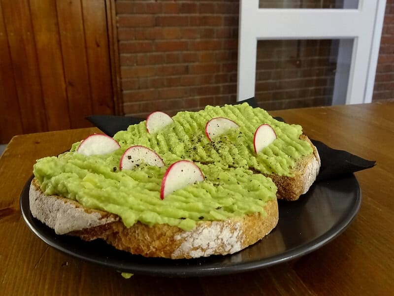 3. Whole Grain Toast with Avocado