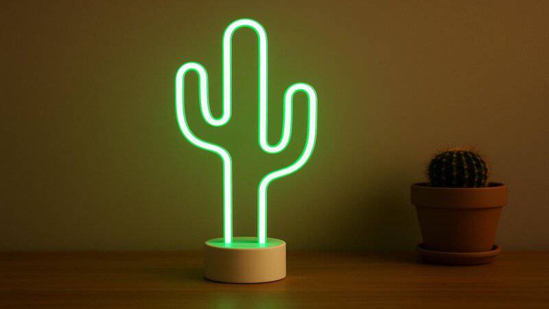 1. Cactus Lamps