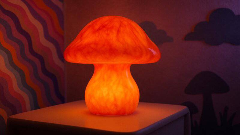 6. Mushroom Lamps