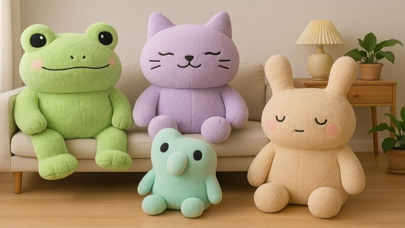 12. Oversized Plush Toys