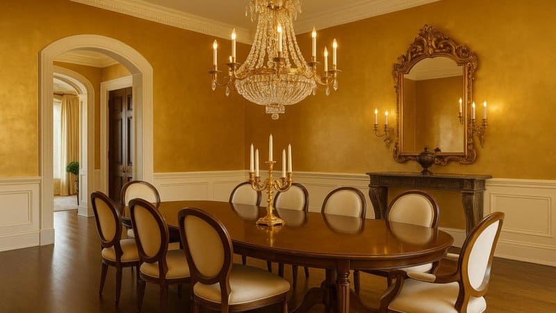 14. Gold: The Opulent Touch