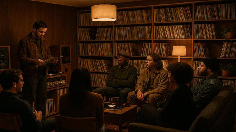13. The Vinyl Listening Room