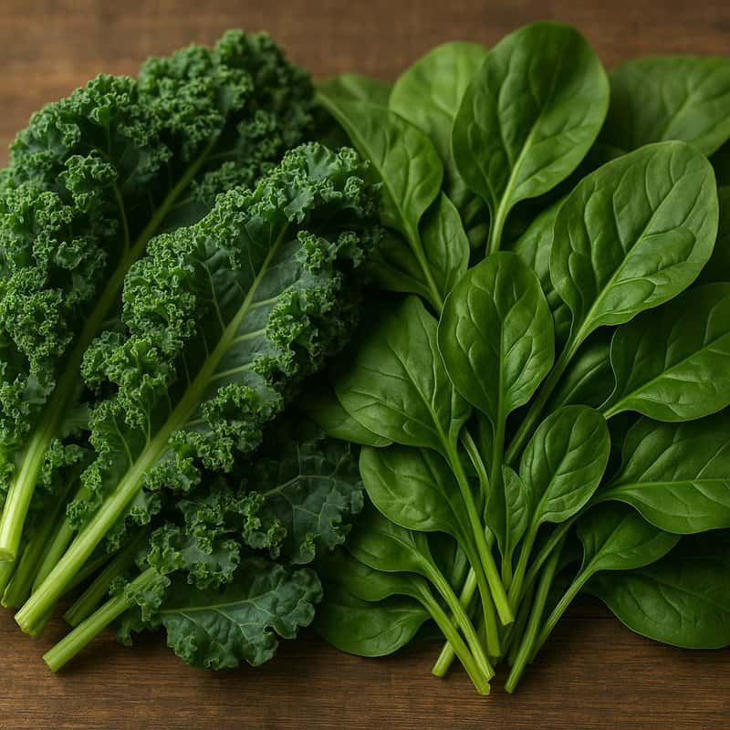 20. Dark Leafy Greens in Cooler Months