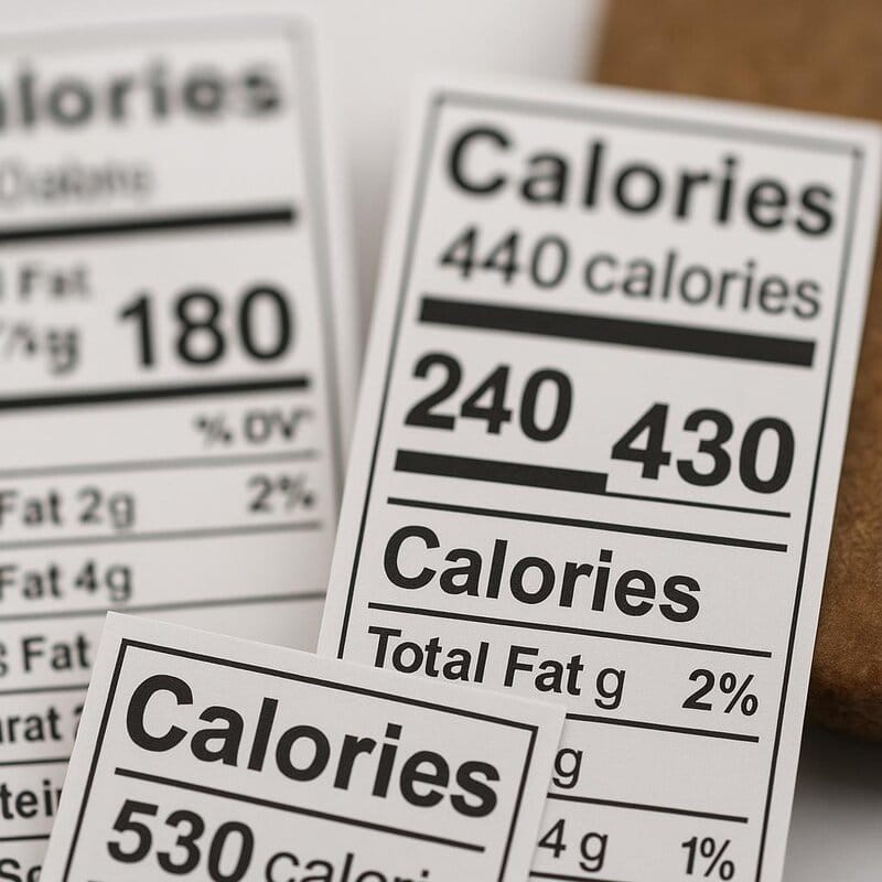 5. Calorie Labels Aren’t Always Accurate