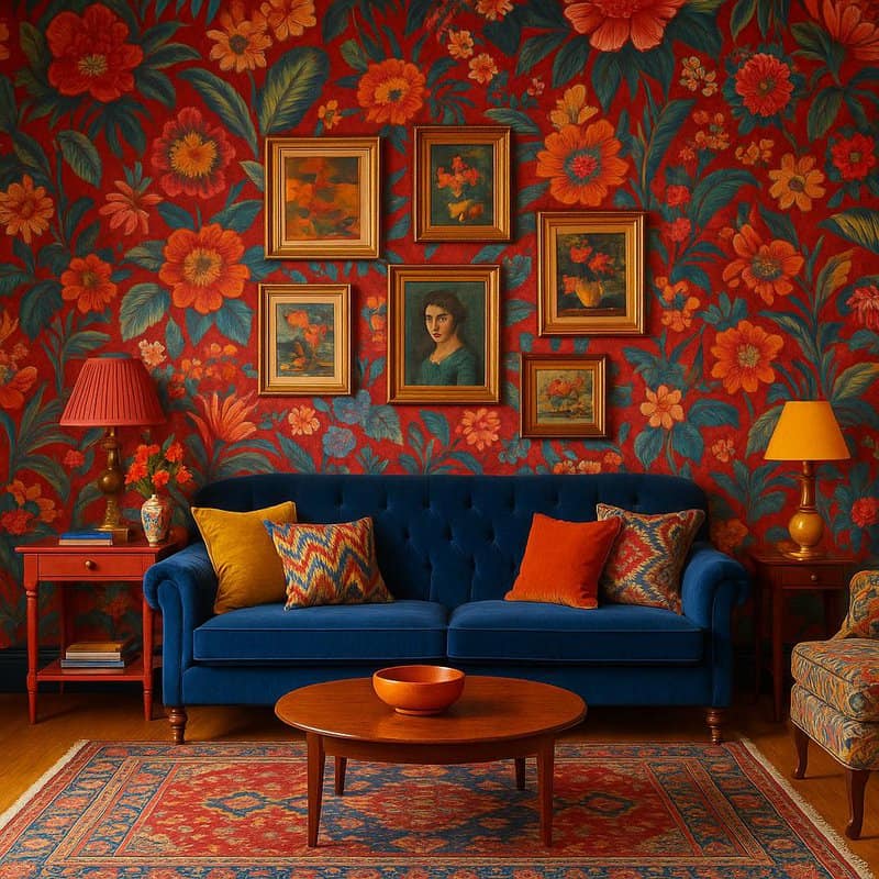 12. Maximalist Statement Walls