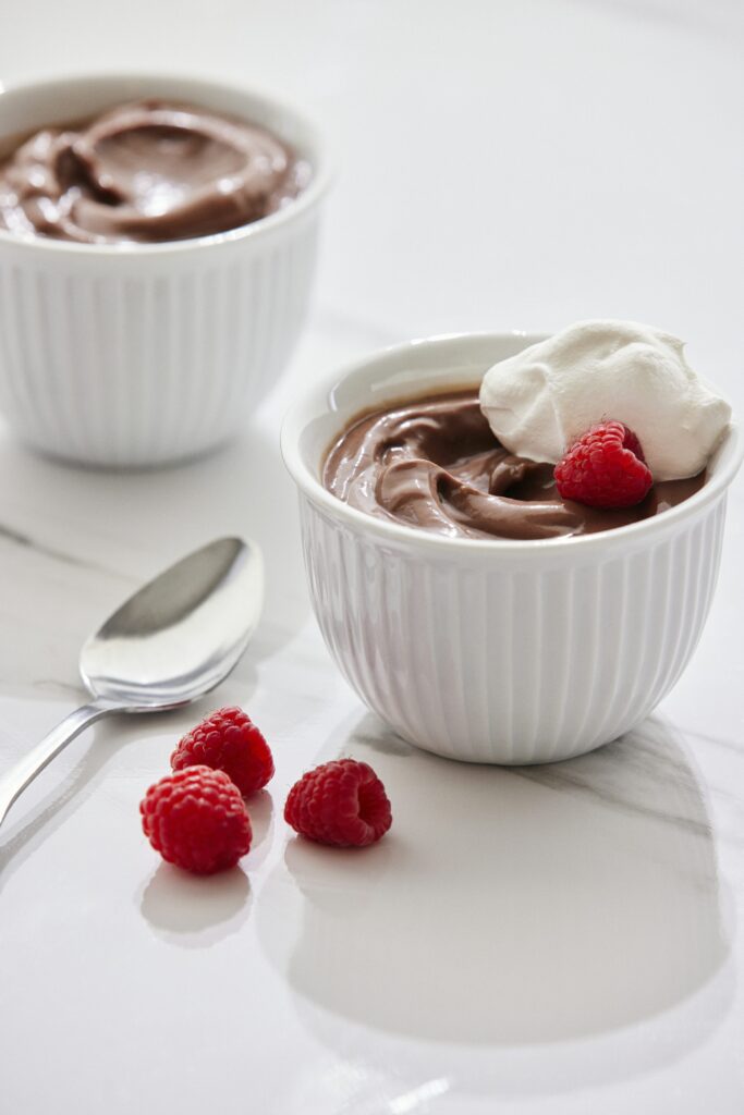 Belgian chocolate pudding