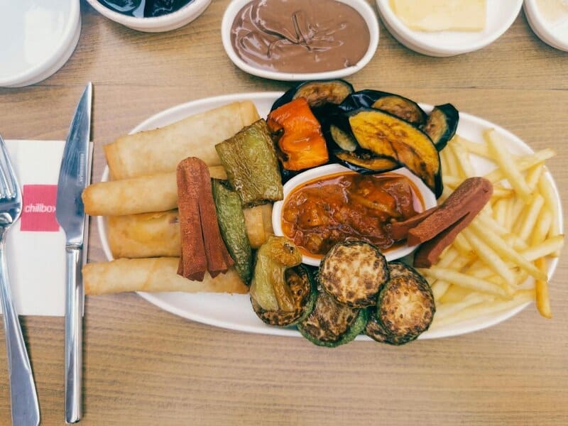 22. Roasted Vegetable Platter
