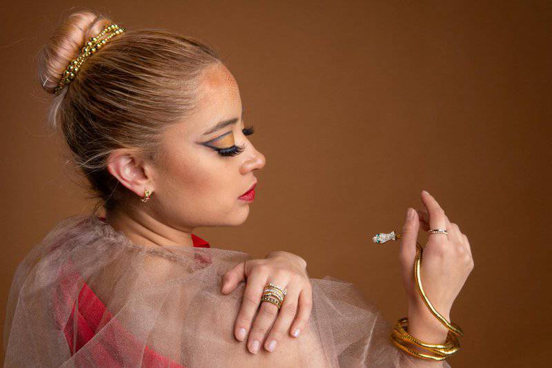 8. Overdone Gold Accessories