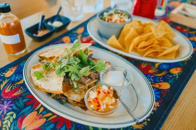 14. Beef Quesadillas