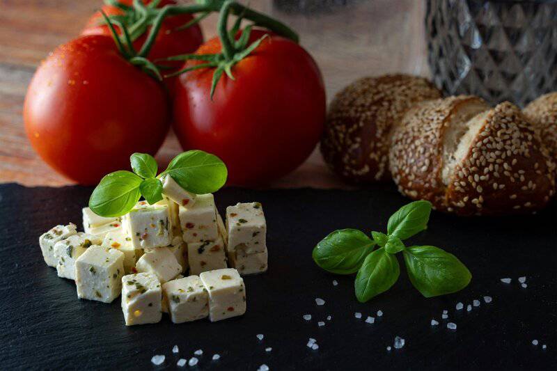 22. Greek Pasta Salad with Chicken