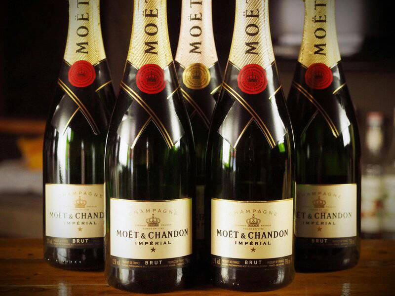 2. Drinking Expensive Champagne at Every Occasion