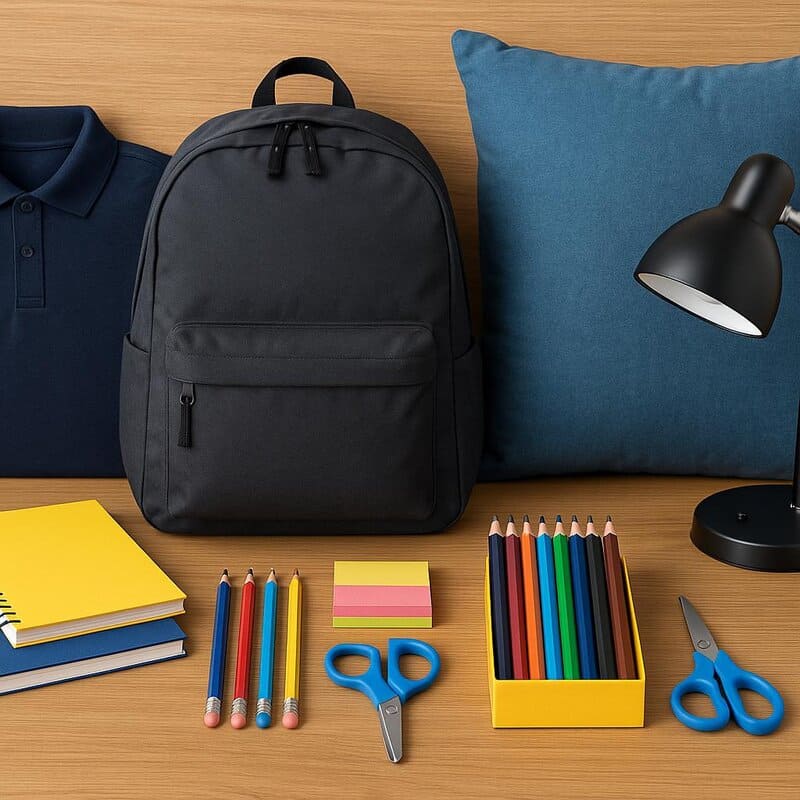8. August: Back-to-School Basics