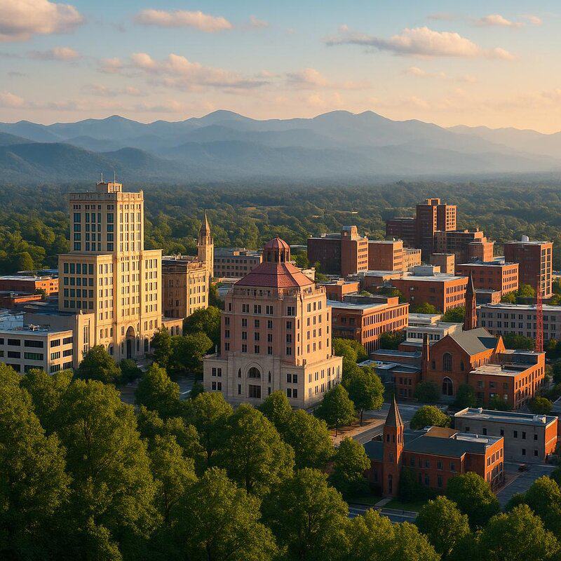 1. Asheville, North Carolina