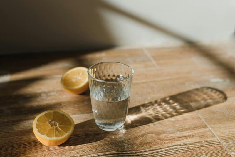 2. Drink a Glass of Water Upon Waking